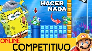 GANAR HACIENDO NADA EN EL ONLINE??? 😶 - COMPETITIVO ONLINE #54 | SMM2 - ZSSJ