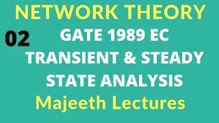 Network Theory GATE 1989 EC Solutions |#02|