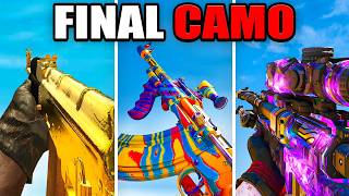 Using the FINAL Camo in EVERY Call of Duty