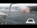 volcano lava boat tour in hawaii