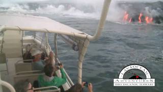 Volcano Lava Boat Tour in Hawaii