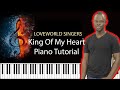 Loveworld Singers King Of My Heart Piano Tutorials