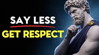 6 Stoic Phrases That Command Immediate Respect (Say Less, Mean More) | Stoic Mindset | Stoicism