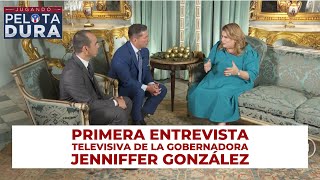 [EXCLUSIVA] Primera entrevista televisiva de la gobernadora Jenniffer González