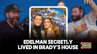 Julian Edelman Lived in Tom Brady and Gisele Bundchen's Mansion in California Without Them Knowing