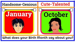 What Does Your Birth Month Say About You? Personality Test