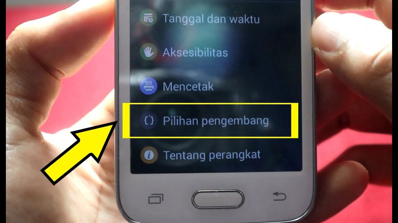 Cara Aktifkan Opsi Pengembang Samsung Tanpa Root/ Kode Rahasia - YouTube