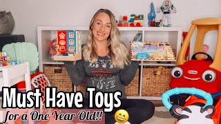 TOP 10 MUST HAVE TOYS FOR A 1 YEAR OLD BOY OR GIRL | Pieces of Jayde