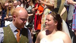 2017-06-17 - 00202c - Brydie and Barry's Wedding - Confetti at Church