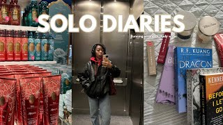 SOLO DIARIES✨- book shopping, studying, chill day in the life