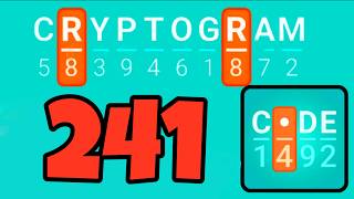CRYPTOGRAM 241