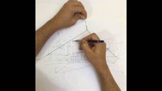how to draw on perspective in a simple trick drawings techniques