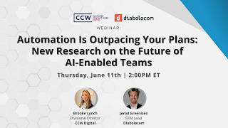 Diabolocom Webinar:Automation Is Outpacing Your Plans:New Research on the Future of AI-Enabled Teams
