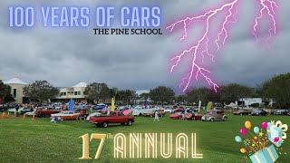 100 years of cars! Almost lightning'd out! 17th Annual! #carshow #classiccars #cars