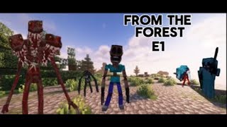 They are watching... MINECRAFT From the forest E1...