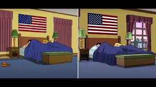 American Dad! Old intro and new intro side by side