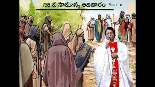 Telugu Reflection of 28th Sunday of Ordinary time, Year - C