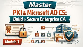 Master PKI & Microsoft AD CS: Build a Secure Enterprise CA | Module 1.1