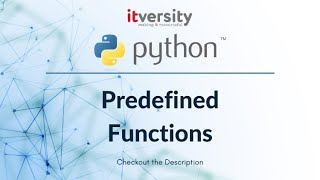 Mastering Python - Predefined Functions - 08 Date Manipulation Functions