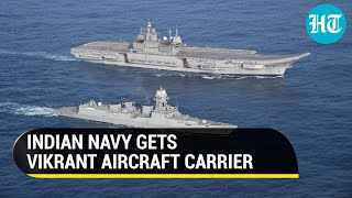 INS Vikrant handed over to Navy; India's first indigenous aircraft carrier amid China threat