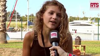 1ère interview vidéo de Lou la jeune chanteuse narbonnaise 2017