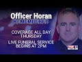 high point police to help greensboro police the day of officer michael horan’s funeral