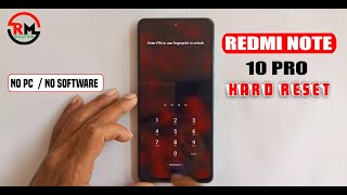 Redmi Note 10 Pro Unlock After Factory Reset 2025 Without Pc