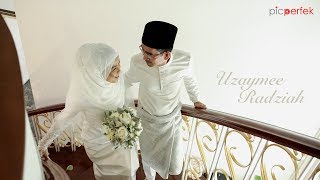 Uzaymee \u0026 Radziah Nikah Full Video (Picperfek)