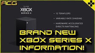 🔸Brand New XBOX Series X Specs & Details Announced by MS🔸
