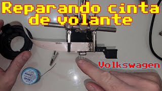 VW jetta / Vento Reparando Cinta de Volante Calibracion / Clock Spring Repair Assembly Calibration