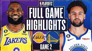 Los Angeles Lakers vs. Golden State Warriors Full Game 2 Highlights | May 4 | 2023 NBA Playoffs