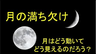 小学生の理科　月の満ち欠け