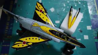 筆塗りプラモデル製作（HASEGAWA 1/72 F4EJ Kai PHANTOMⅡ'301SQ F-4 final year 2020'