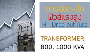 EP21 การปลด-สับ ฟิวส์แรงสูง | HT Drop Out Fuse | หม้อแปลง 800 kVA และ 1,000 kVA