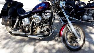 1958 Harley Davidson Panhead FL Duo Glide