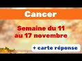 cancer semaine du 11 au 17 novembre