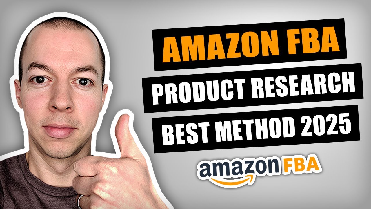 Amazon Fba Product Research Tutorial Best Method 2025 Youtube