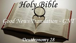 English Audio Bible - Deuteronomy 28 - Good News Translation (GNT)