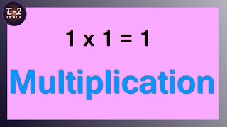 Multiplication Table 1 | Guninthalu | ఒకటో ఎక్కం గుణింతం