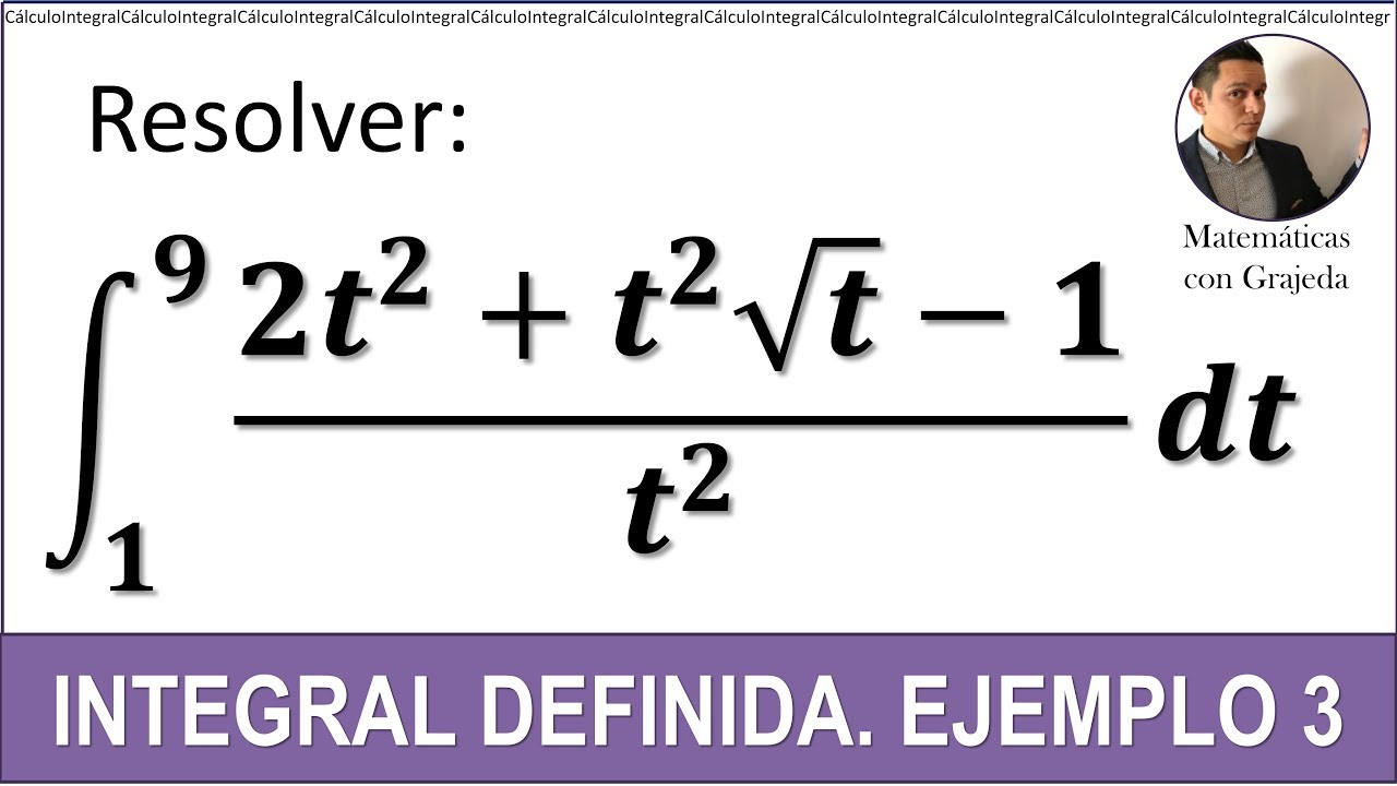 Integral Definida. Ejemplo 3 | Explicado Paso A Paso | #MateYisus - YouTube