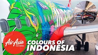 AirAsia Flight QZ267 Singapore to Jakarta | Special Livery “Colours of Indonesia” VLOG