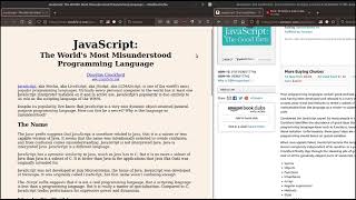 JavaScript:The World's Most Misunderstood Programming Language