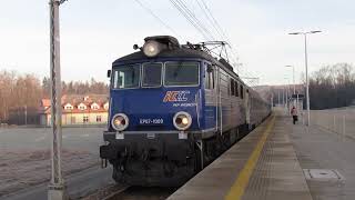 Siódemka EP07-1009 z IC 33107 z Krakowa Głównego do Zakopanego.