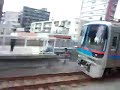 【鉄道動画】新丸子駅にて　都営三田線6300形通過シーン