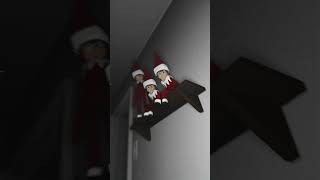 Creepy Elf on the shelf #christmas #scary #shorts