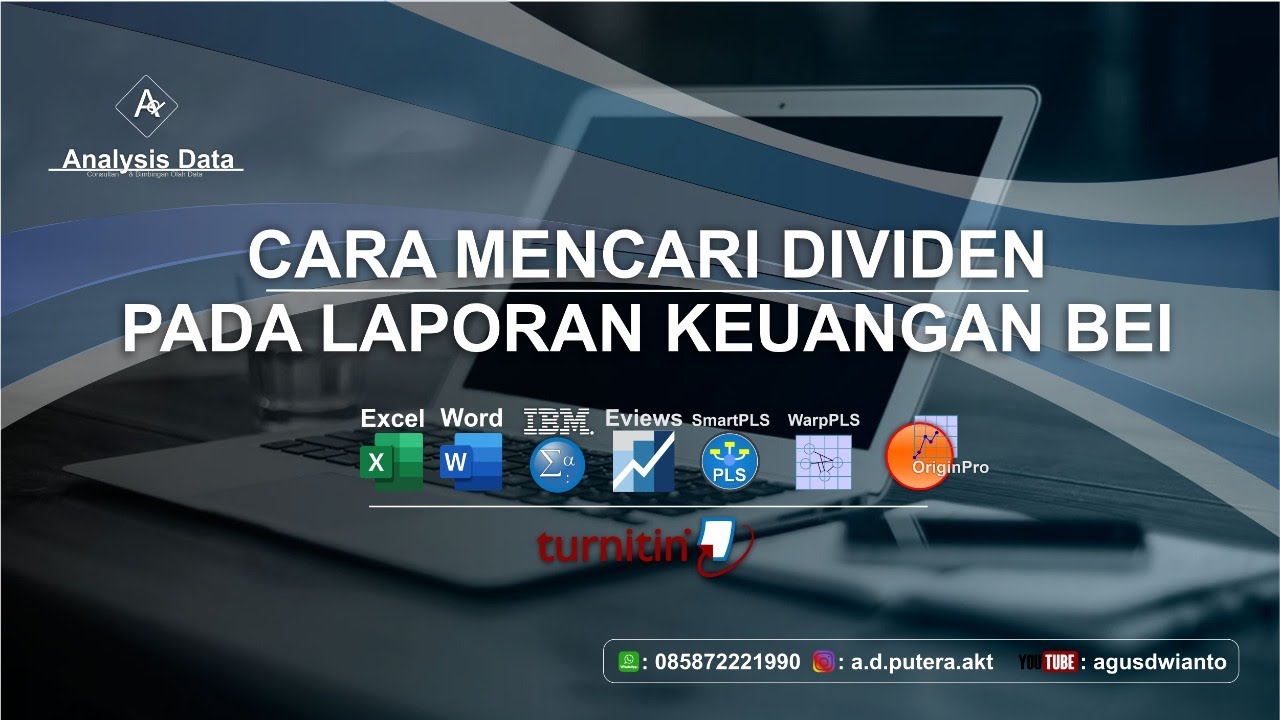 Cara Mencari Dividen Pada Laporan Keuangan BEI - YouTube