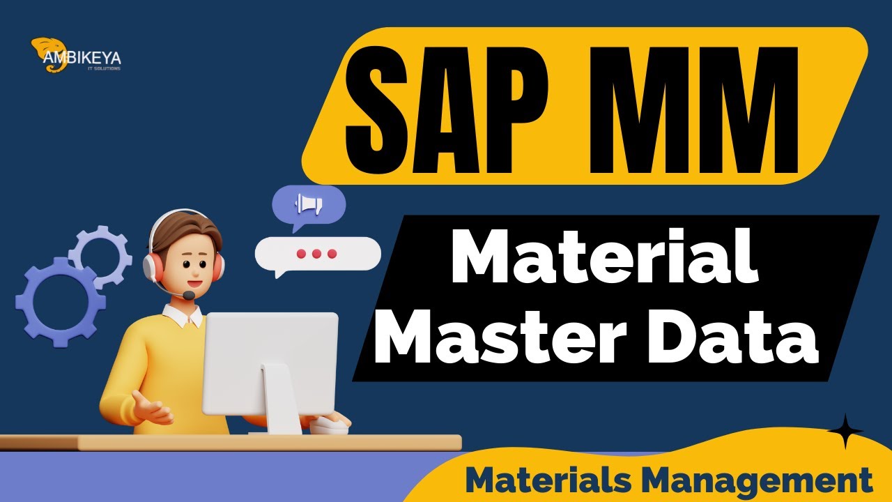 Sap Material Master Youtube