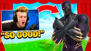 I STREAM SNIPED Fashion Shows with NEW BLACK PANTHER SKIN...