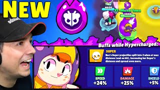 TAKE ALL MY GEMS Brawl Stars – New Bea Hypercharge Gameplay