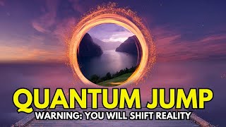 Quantum Jumping Guided Meditation for Parallel Reality Shifting